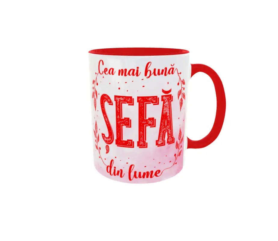 Cea mai buna sefa din lume, cana ceramica, 330ml, cgs1087cv